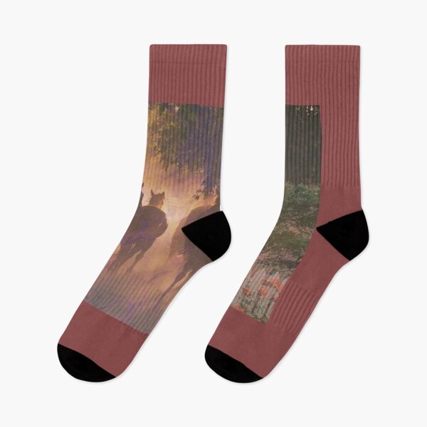 Item preview, Whimsical Horse Trail designed and sold by DigitalShoppeIL.