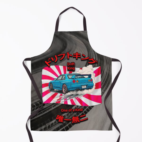 Item preview, Drift King – Midnight Skid (R34 JDM Poster Art) designed and sold by Michael van der Hoorn.