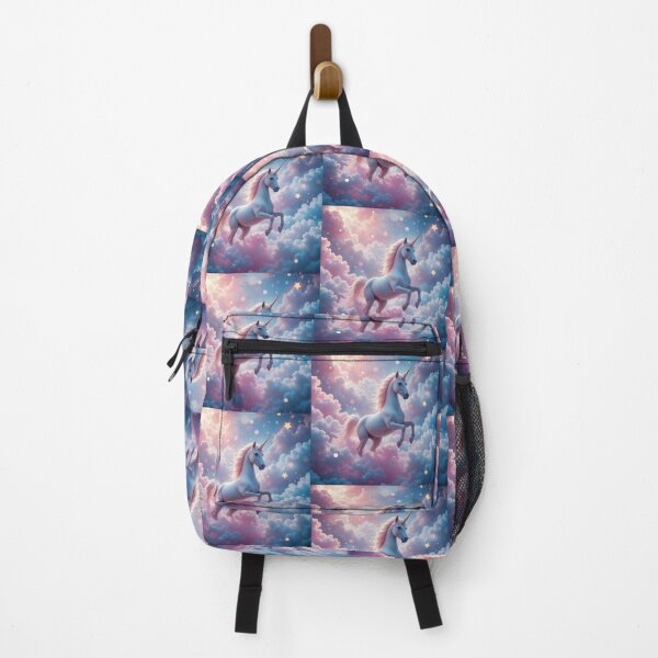 Item preview, majestic unicorn leaps through a dreamy sky designed and sold by InezPhotography.