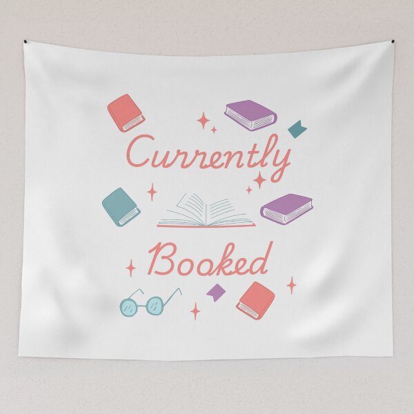 Item preview, Currently Booked - Cute Book Lover Aesthetic Design designed and sold by KayMorgan22.