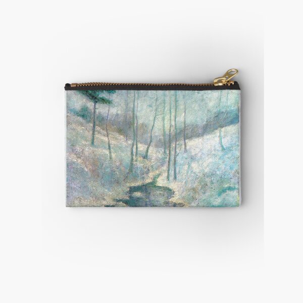 Item preview, Winter Landscape by John Henry Twachtman designed and sold by PureVintageLove.