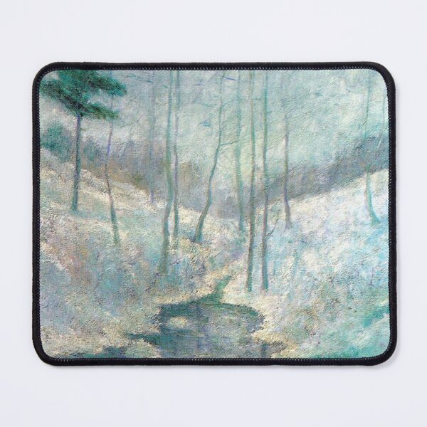 Item preview, Winter Landscape by John Henry Twachtman designed and sold by PureVintageLove.