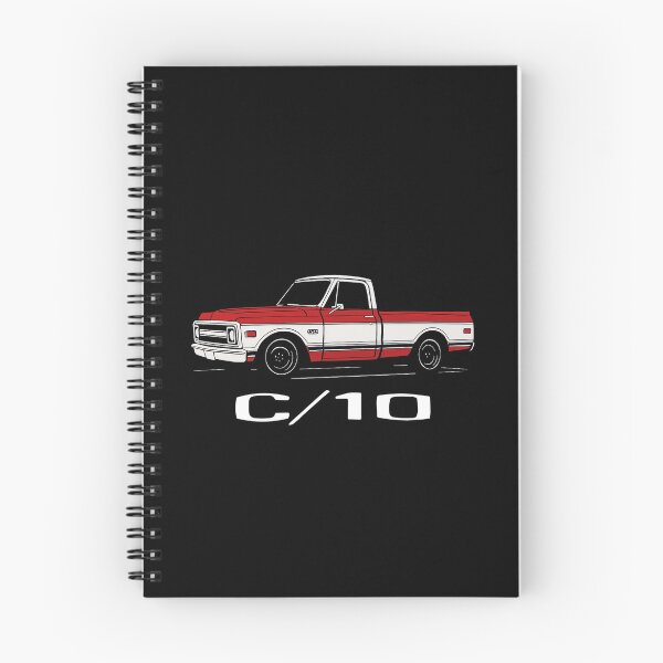 Item preview, 1970 Chevy C10 Classic Truck Red and White Minimalist Art designed and sold by TheArtOfCar.