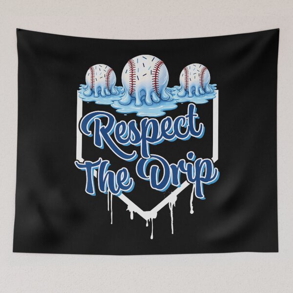Aperçu de l'œuvre Baseball Drip Boys Ice Cream Drip Youth Respect The Drip créée et vendue par Filek-mable.