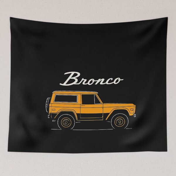 Item preview, 1966 Ford Bronco Classic Off-Road SUV Minimalist Art designed and sold by TheArtOfCar.