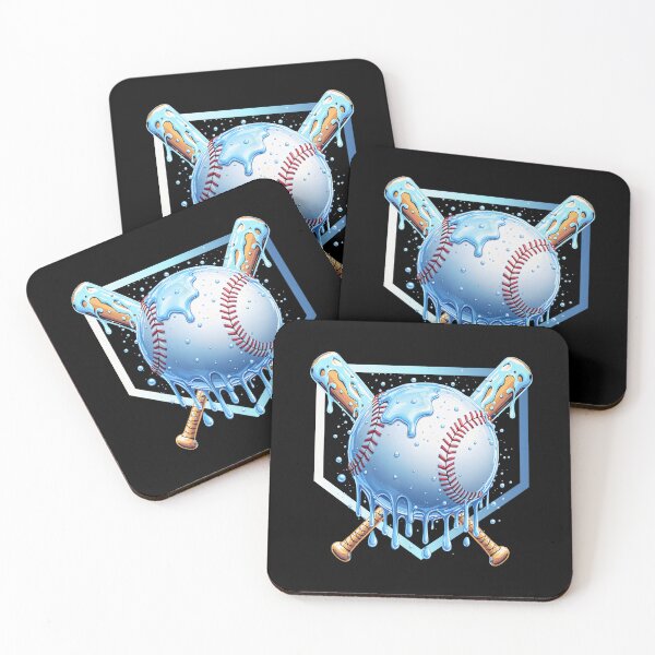 Item preview, Baseball Drip For Boys Home Plate Ice Cream Drip Youth Sport designed and sold by Filek-mable.