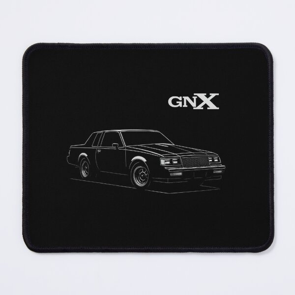 Item preview, 1987 Buick GNX Turbo Muscle Car Minimalist Blackout Art designed and sold by TheArtOfCar.