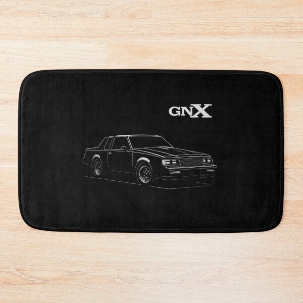 Item preview, 1987 Buick GNX Turbo Muscle Car Minimalist Blackout Art designed and sold by TheArtOfCar.