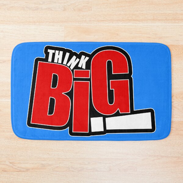 Item preview, Think BIG! Excessive Optimism Never Hurt Anybody (Unless some thought they could fly) designed and sold by Bearded Jester Designs.