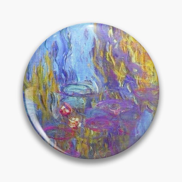 Item preview, Water Lilies Monet colorful designed and sold by PureVintageLove.
