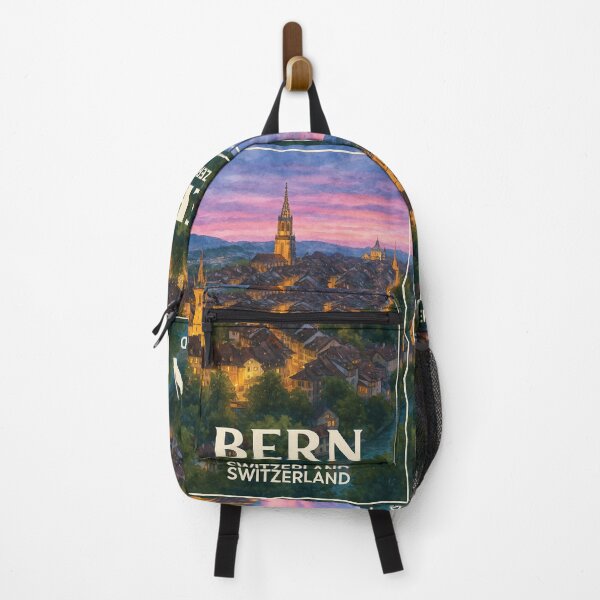 Item preview, Bern Old Town Sunset View Switzerland designed and sold by Era-of-Traveler.