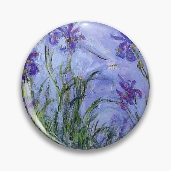 Item preview, Claude Monet : Lilac Irises 1914 designed and sold by PureVintageLove.