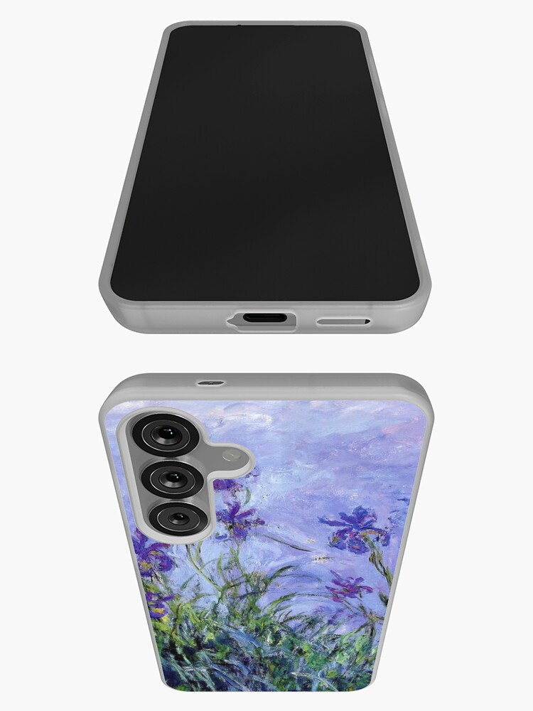 Thumbnail 3 of 4, Samsung Galaxy Phone Case, Claude Monet : Lilac Irises 1914 designed and sold by PureVintageLove.