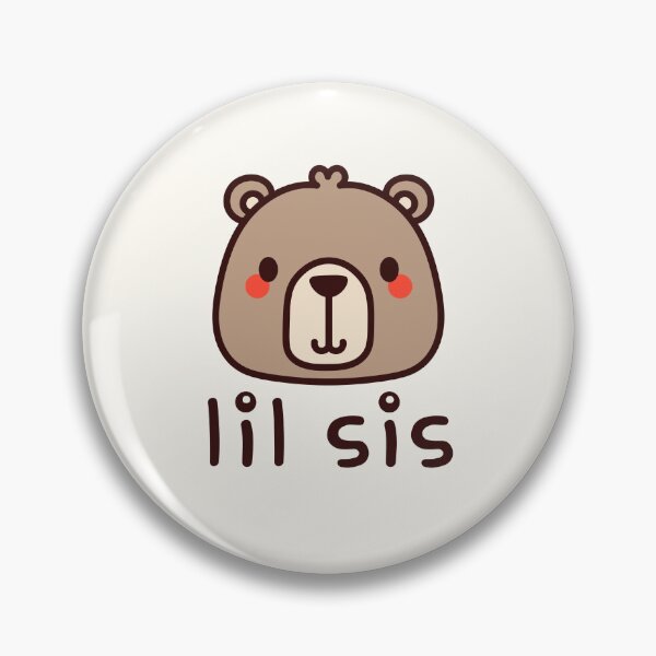 Item preview, Lil Sis Bear - Cute Gift For Your Little Sister designed and sold by patternjp.