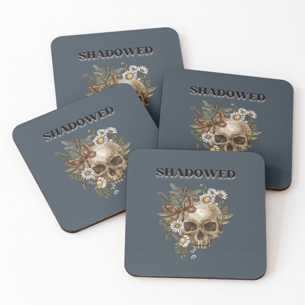 Item preview, Shadowed – Dark Skull Graphic Design for Horror & Gothic Fans designed and sold by Favbookshelf by Manik.