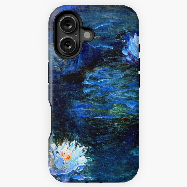 Item preview, Water Lilies Monet deep blue designed and sold by PureVintageLove.