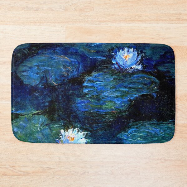 Item preview, Water Lilies Monet deep blue designed and sold by PureVintageLove.