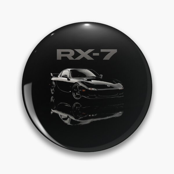 Item preview, Mazda RX-7 FD3S JDM Icon Blacked Out Minimalist Car Art designed and sold by TheArtOfCar.