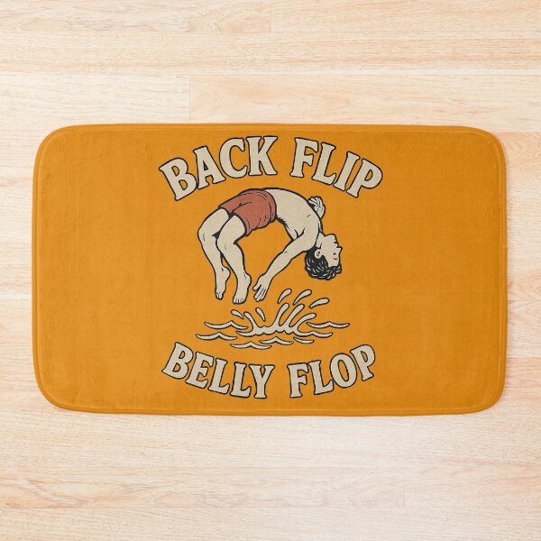 Item preview, Back Flip Belly Flop – Ultimate Fail Moment Design designed and sold by Living Warrior Designs.