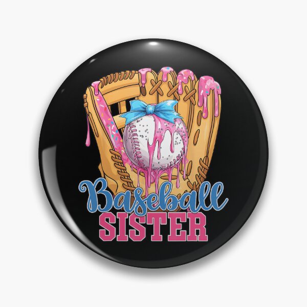 Item preview, Baseball Sister Funny Baseball Ice Cream Drip Big Sister designed and sold by Filek-mable.