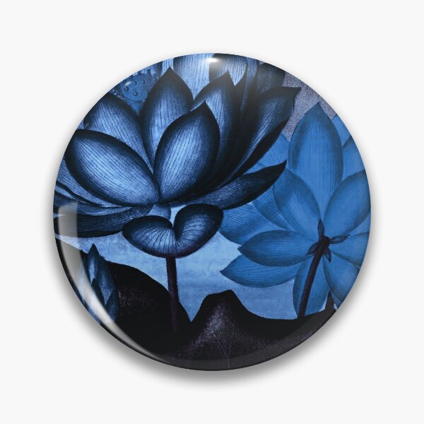 Item preview, Deep Blue Sacred Egyptian Bean: Temple of Flora designed and sold by PureVintageLove.