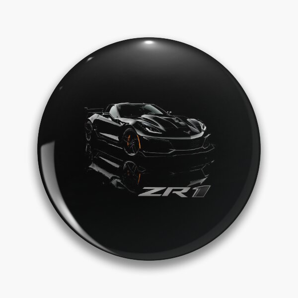 Item preview, Chevy Corvette C7 ZR1 Supercar Blacked Out Minimalist Art designed and sold by TheArtOfCar.