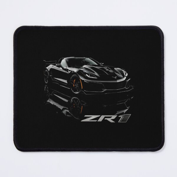 Item preview, Chevy Corvette C7 ZR1 Supercar Blacked Out Minimalist Art designed and sold by TheArtOfCar.