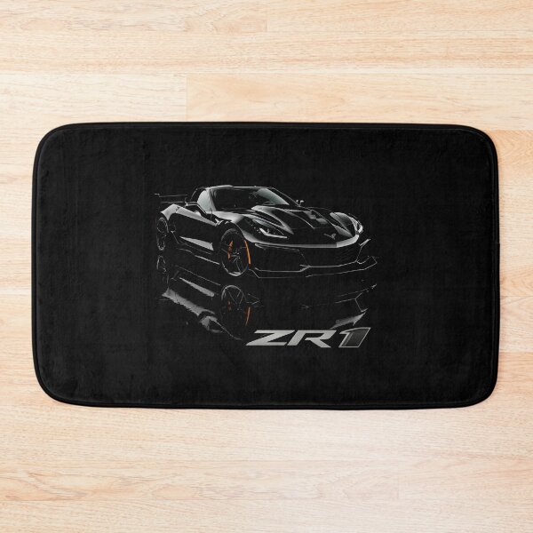 Item preview, Chevy Corvette C7 ZR1 Supercar Blacked Out Minimalist Art designed and sold by TheArtOfCar.