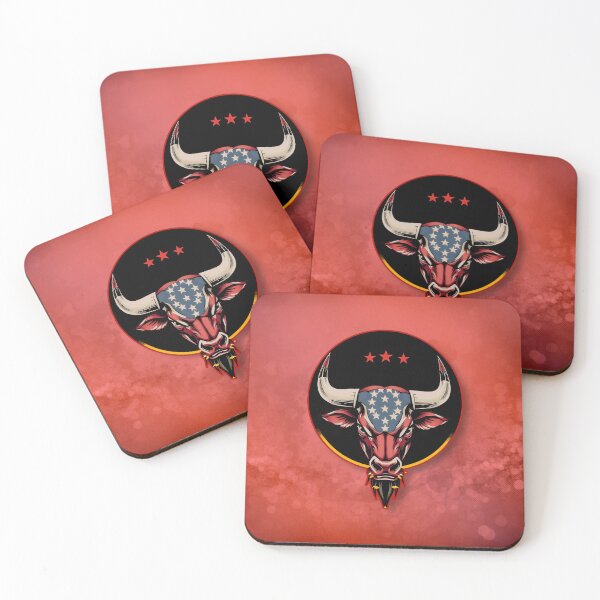 Item preview, Patriotic bull head, an American bull. designed and sold by nicky2342.