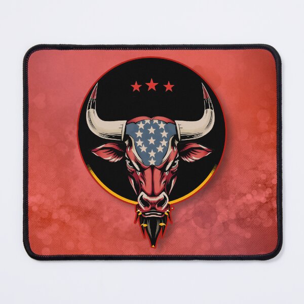 Item preview, Patriotic bull head, an American bull. designed and sold by nicky2342.