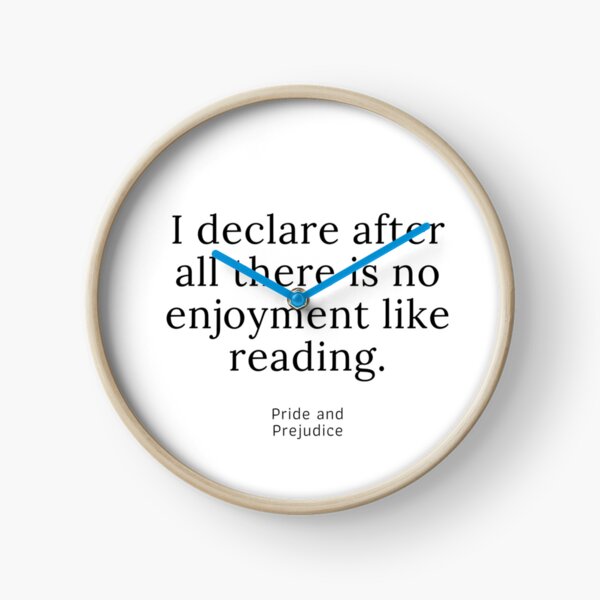 Aperçu de l'œuvre Citation de Jane Austen Orgueil et Préjugés - Il n'y a pas de plaisir comme la lecture créée et vendue par relaxingreading.