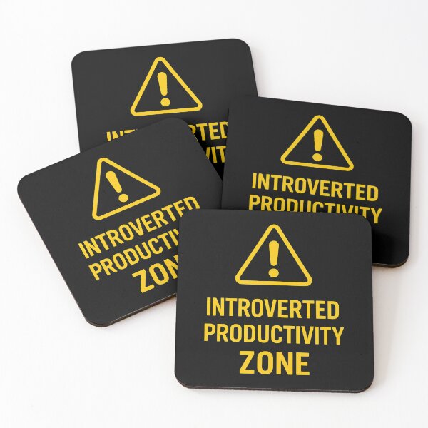Item preview, Introvert Productivity Zone Sign – Focus Work Mode designed and sold by LaserKey.