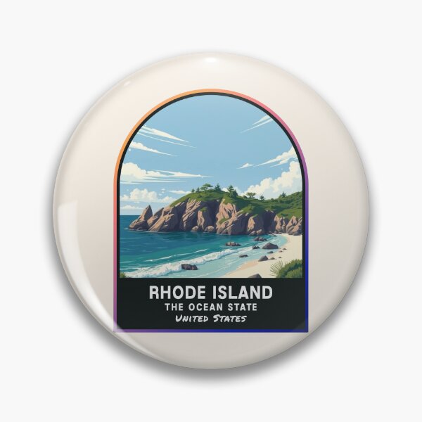 Item preview, Rhode Island (RI), State of the United States of America designed and sold by PinkandP.
