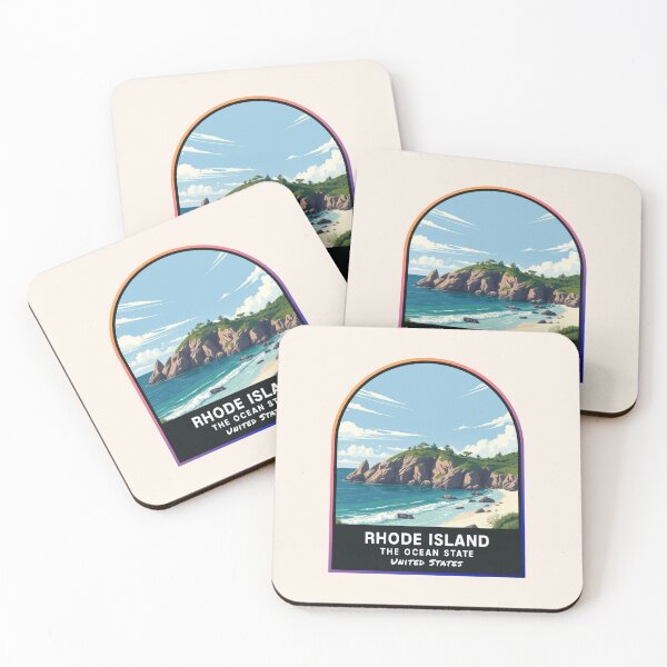Item preview, Rhode Island (RI), State of the United States of America designed and sold by PinkandP.
