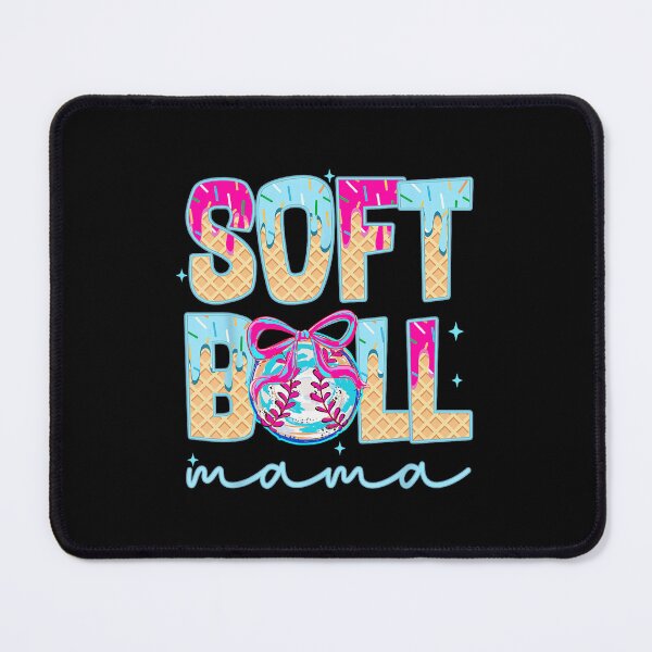 Item preview, Coquette Mama Softball Drip Ice Cream Happy Mother's Day designed and sold by Filek-mable.