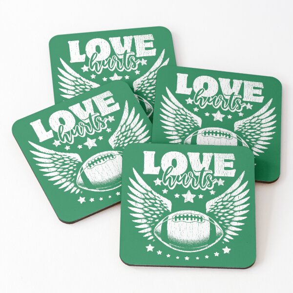 Item preview, Love Hurts Football Vintage Sports Art designed and sold by Scaryzz.