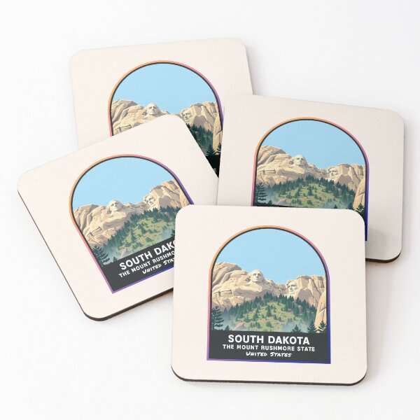 Item preview, South Dakota (SD), State of the United States of America designed and sold by PinkandP.