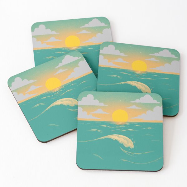 Item preview, Ocean Water Waves Sunset designed and sold by tacoDaBomb.