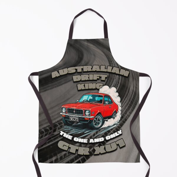 Item preview, Australian Drift King – GTR XU1 Muscle Car (Cartoon Style) Midnight Skid Edition designed and sold by Michael van der Hoorn.