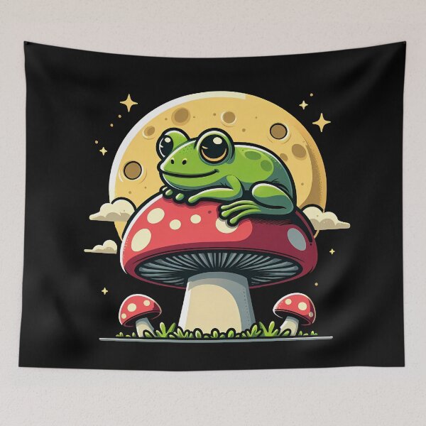 Item preview, Under The Moon designed and sold by Funny Vintage Stickers And T-Shirts.