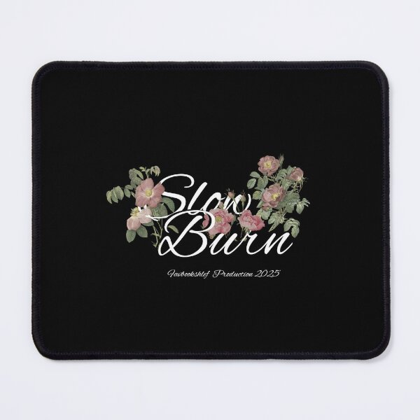 Item preview, Slow Burn – Romantic Readers Aesthetic T-Shirt & Book Lover Merch designed and sold by Favbookshelf by Manik.
