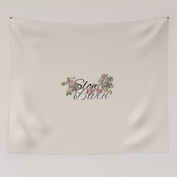 Item preview, Slow Burn – Romantic Readers Aesthetic T-Shirt & Book Lover Merch designed and sold by Favbookshelf by Manik.