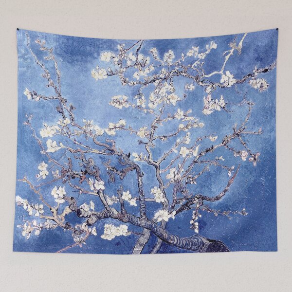 Item preview, Vincent Van Gogh Almond Blossoms Blue designed and sold by PureVintageLove.