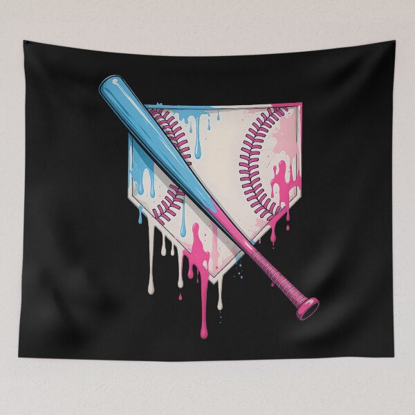 Item preview, Ice Cream Drip Baseball Bat Home Plate With Sprinkles Drip designed and sold by Filek-mable.