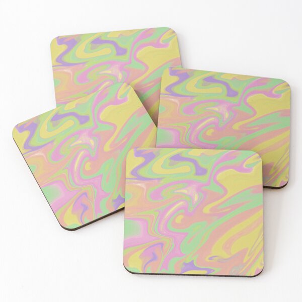 Item preview, liquify pastel colors pattern designed and sold by cutecrazytshirt.