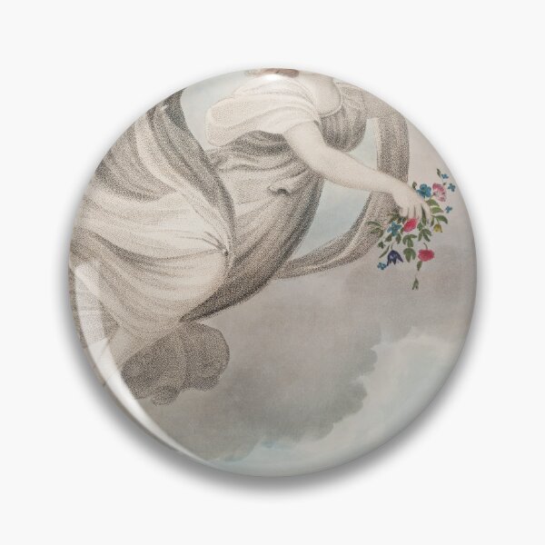 Item preview, Flora Dispensing Her Favours on the Earth from The Temple of Flora (1807) designed and sold by PureVintageLove.