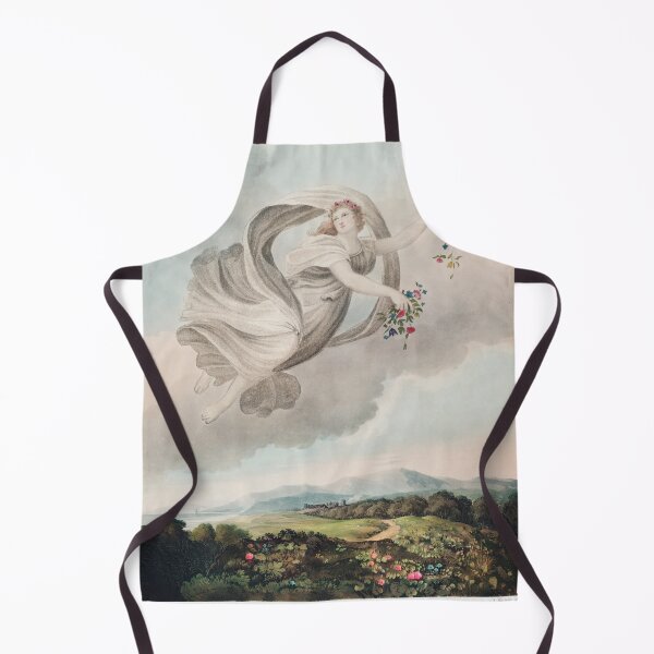Item preview, Flora Dispensing Her Favours on the Earth from The Temple of Flora (1807) designed and sold by PureVintageLove.