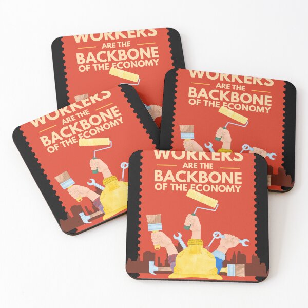 Item preview, Workers Are the Backbone of the Economy | Labor Pride designed and sold by THKR-Co.