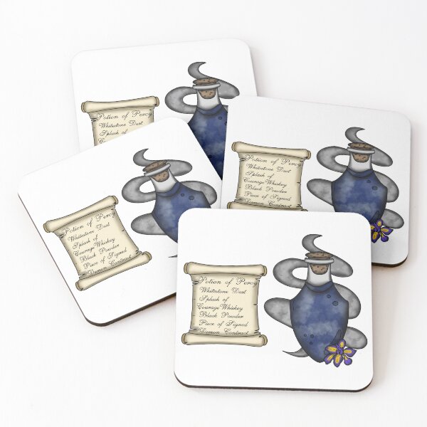 Item preview, Percival De Rolo Potion Bottle and Ingredient List designed and sold by LunarAshes.