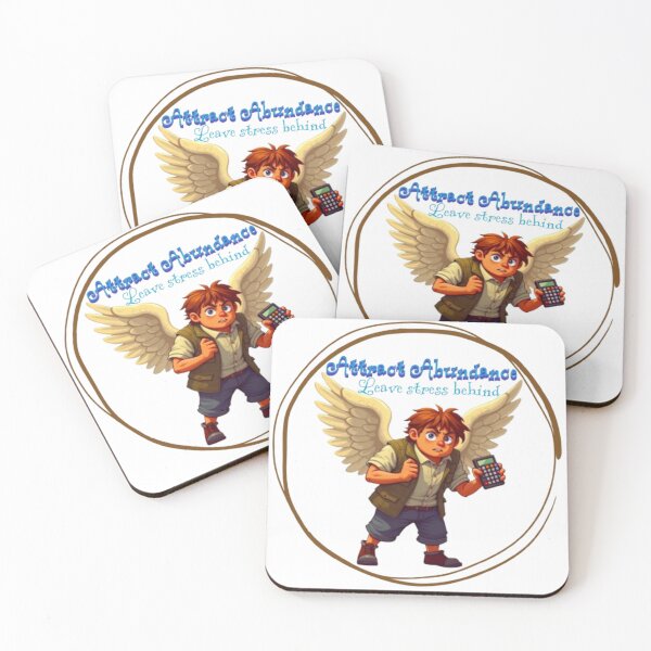 Item preview, Archangel Attract Abundance Leave Stress Behind designed and sold by DivineHaven.
